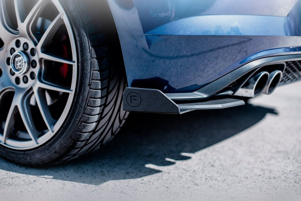 Flow Designs Volkswagen AW Polo GTI Rear Spat Winglets (Pair) | AWPOLOGTISPW
