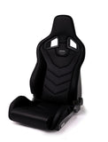 Recaro Black Nardo/Black Nardo Cloth Recaro Sportster GT Driver Seat 410.1GT.3163
