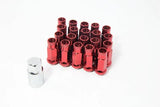 Aodhan Red Aodhan Extended Wheel Lug Nuts 21mm 14x1.5 (XT51) - Set of 20 AHLNXT511415R