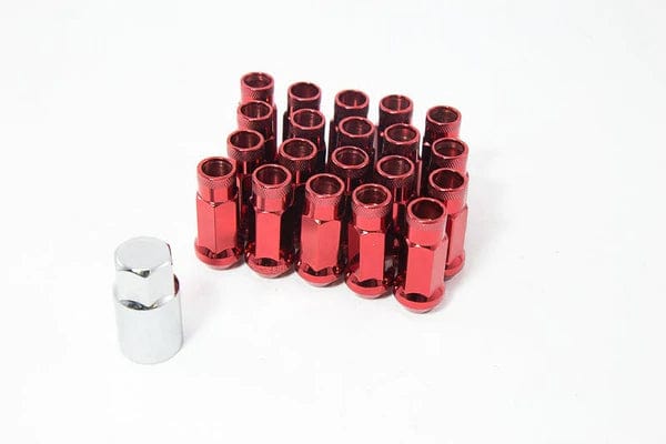 Aodhan Red Aodhan Extended Wheel Lug Nuts 21mm 14x1.5 (XT51) - Set of 20 AHLNXT511415R