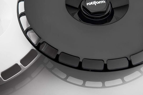 Set De Jantes Rotiform Aerodisk 1/18 Avec Pneus 15mm – 4 Pièces, Métal Blanc, Grünberg U. Wolter