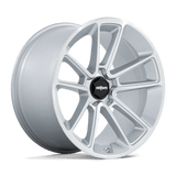 Rotiform 22x10 et30 / 5x120 / cb74.1 Rotiform Cast BTL 22" 5x120 Gloss Silver w/ Machined Face R192220011+30