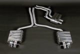 Capristo Audi RS5 (B8) - ECE Valved Exhaust with Middle Silencer Pipes | 02AU00503001