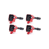 Dinan Red Dinan Ignition Coil Tune Up (B Series Style) Set of 4 - BMW/MINI (many models check fitment) D650-0009-KT4-TUNEUP