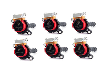 Dinan Red Dinan Ignition Coil Tune Up (M Series Style) Set of 6 - BMW (many models check fitment) D650-0006-KT6-TUNEUP