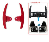Aftermarket Red with Annex Steering Wheel Replacement Paddle Shifters - BMW / F30 / F31 and more DSGPAD-FXX-Rannex