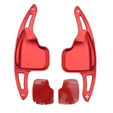 Aftermarket Red Steering Wheel Paddle Shifter Extensions - BMW / F30 / F31 and more DSGPAD-FXX-R