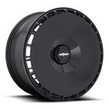 Rotiform Gloss Black Rotiform 19" Aerodisc 32170-AC-B
