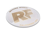 Rotiform Gold on White Rotiform "RF" Hex Center Cap (Sold Each) 32170-WG