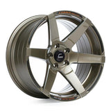 Cosmis Racing S1 Bronze w/ Milled Spokes 18x10.5 +5mm 5x114.3 Wheel | S1-18105-5-5x114.3-BR