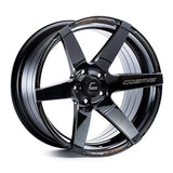 Cosmis Racing S1 Black w/ Milled Spokes 18x9.5 +15mm 5x114.3 Wheel | S1-1895-15-5x114.3-B