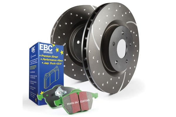 EBC S10 Kits Greenstuff Pads & GD Rotors (Rear) | S10KR1067