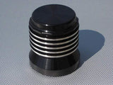 K&P Engineering Anodized Black w/ Buffed Edges K&P Engineering High Performance Stainless Steel Oil Filter S15ABE