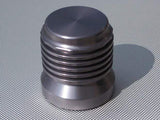 K&P Engineering Anodized Grey K&P Engineering High Performance Stainless Steel Oil Filter S15AG