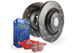EBC S4 Kits Redstuff Pads & USR Rotors (Front) | S4KF1239