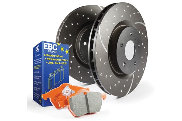 EBC S8 Kits Orangestuff Pads & GD Rotors (Rear) | S8KR1168