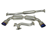 Injen 13-20 Subaru BRZ/Toyota 86 2.0L 4cyl SS CB Exhaust w/ Dual Injen Embossed Muffler | SES1230TT