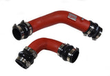 Injen Injen 17-19 Honda Civic Type-R Aluminum Intercooler Piping Kit - Wrinkle Red SES1582ICPWR