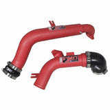 Injen 11-14 Nissan Juke 1.6L Nismo Turbo Upper Intercooler Piping Kit - Wrinkle Red | SES1900ICPWR