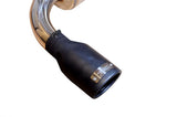 Injen 07-17 Jeep Wrangler JK 3.6L/3.8L 63mm Polished Axle-back Exhaust w/ 4in Black Tips | SES5004P
