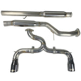Injen Injen 16-18 Ford Focus RS 3in Cat-Back Stainless Steel Exhaust w/ 4in Black Chrome Tips SES9004