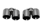 Soul Performance Black Chrome Soul Performance Bolt On Exhaust Tips - Porsche 997.1 Carrera POR.9971.BC