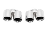 Soul Performance Polished Chrome Soul Performance Bolt On Exhaust Tips - Porsche 997.1 Carrera POR.9971.POL