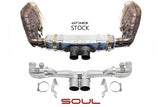 Soul Performance Modular Competition Exhaust Package | Porsche 991 GT3/911R