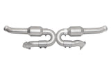 Soul Performance Bischoff Flange (94-96.5) / OBD2 (Four O2 Bungs) Soul Performance Sport Catalytic Converter X-Pipe - Porsche 993 Carrera POR.993.B2.SCC