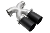 Soul Performance Straight Cut Single Wall / Satin Black Soul Performance Bolt-On X-Pipe w/ Tips | Porsche 987.2 Boxster/ 981 Cayman POR.BC.XT.SWTB