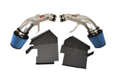 Injen 14 Infiniti Q50 3.7L V6 Polished Dual Short Ram Intake w/ MR Techn and Heat Shields | SP1999P