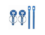 SPARCO Blue Sparco Hood Pins Set 01606AA