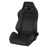 Recaro Black Avus/Black Avus w/Red Logo Recaro Speed Seat SPD.00.000.AASF