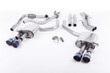 Milltek Milltek 2.5" Valved Non-Resonated Cat Back Exhaust - Audi B9 S4 | S5 | 3.0T