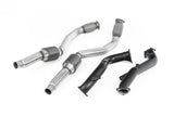 Milltek 3.00" Hi-Flow Sport Cats for OE -CB Milltek Performance Downpipes - Audi C7 S6 | RS6 | S7 | RS7 4.0T SSXAU635