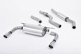 Milltek 3" Non-Resonated Cat-back Exhaust (Polished Tips) Milltek 3" Performance Dual Outlet Cat Back Exhaust - BMW F3X 428i N20 | N26 SSXBM1005