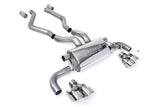 Milltek Quad GT100 Polished Trims (Does not require OE System to be cut) Milltek Axle-Back System - BMW / G20 / G21 / M340i / Xdrive SSXBM1158