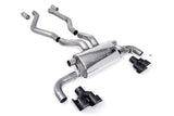Milltek Quad GT100 Black Trims (Does not require OE System to be cut) Milltek Axle-Back System - BMW / G20 / G21 / M340i / Xdrive SSXBM1159