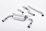 Milltek 3" Non-Resonated Cat-back Exhaust (Polished Tips) Milltek 3" Performance Cat Back Exhaust - BMW F30 320 | 328i N20 SSXBM962