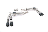 Milltek Valved Cat-Back Exhaust System (Carbon Jet-90 Trims) - Mercedes Benz / 4.0 Bi-Turbo V8 / W463 / G-Class | SSXMZ138