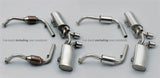 Milltek 2.13" Catback Exhaust Exc. Rear Cats (Polished Tips) Milltek 2.13" Cat-back Exhaust System for Gen 1 ('06-'09) Cayman S 3.4 987 SSXPO111