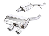Milltek 2.75" Resonated Cat-back Exhaust (Polished Tips) Milltek Performance Exhaust System - Mk5 Golf R32 SSXVW134