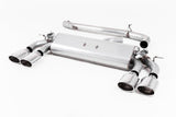 Milltek 3" Valved Non-resonated Cat Back (Polished Oval Tips) Milltek 3" Cat Back Exhaust - MK7.5 Golf R SSXVW423