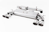 Milltek 3" Non-Valved Resonated Cat Back (Polished Oval Tips) Milltek 3" Cat Back Exhaust - MK7.5 Golf R SSXVW451