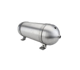 Seamless Tanks Aluminum Air Tank 18" Length 5.562" Diameter, (4) 3/8" Ports (1) 1/4" Port, 200psi Rated, Actual Volume 1.47 Gallons | ST5183801