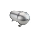 Seamless Tanks Aluminim Air Tank 18" Length 6.625" Diameter, (5) 1/4" Ports, 200psi Rated, 2 Gallons | ST6182501