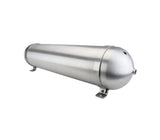 Seamless Tanks Aluminum Air Tank 24" Length 6.625" Diameter, (4) 3/8" ports (1) 1/4" Port, 200psi Rated, 2.89 Gallons | ST6243801