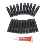 StanceMagic Wheel Stud Conversion Kit, 14x1.5 to 12x1.5, 62mm Total Length, 45mm Shank, Compatible with Audi Mercedes Volkswagen (Ensure Car uses 14x1.5 Bolts) Screw Adapter, Black, Pack of 20 StanceMagic Wheel Stud Conversion Kit, 14x1.5 to 12x1.5, 62mm Total Length, 45mm Shank, Compatible with Audi Mercedes Volkswagen (Ensure Car uses 14x1.5 Bolts) Screw Adapter, Black, Pack of 20