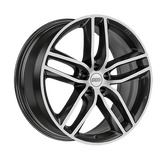 BBS 18x8 / 5x112 et35 / PFS BBS SX 18" 5x112 Gloss Platinum Diamond Cut Face SX0101PPK