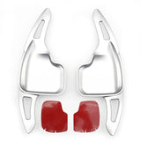Aftermarket Silver Steering Wheel Paddle Shifter Extensions - BMW / F30 / F31 and more DSGPAD-FXX-S